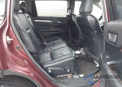 2015 Toyota Highlander Xle V6 from USA, damaged, VIN 5TDJKRFH9FS211462